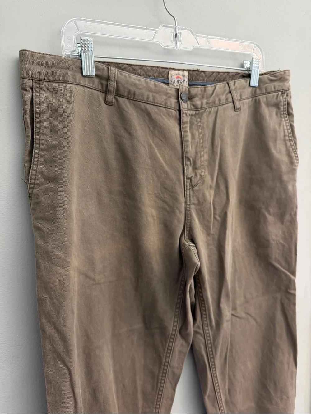 Faherty Coastline Chino, Size 36